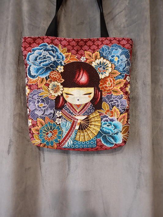 Tote bag Geisha