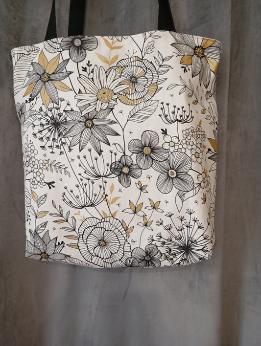 Tote bag floral