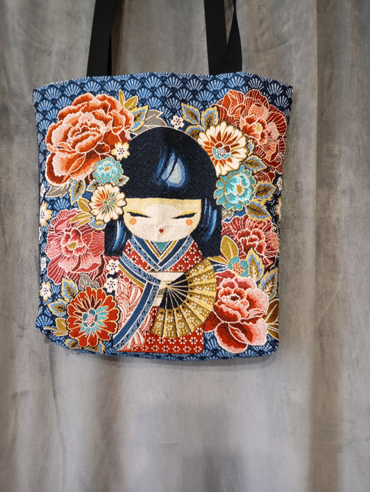 Tote bag Geisha